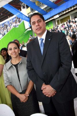 La toma de posesión de Porfirio Lobo Sosa