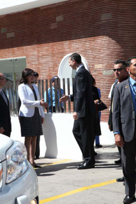 La visita del príncipe Felipe a Honduras