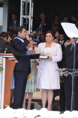 Traspaso presidencial: Juan Orlando Hernández