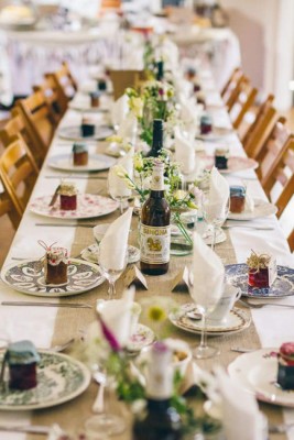 ¿Cómo decorar las mesas el día de tu boda?