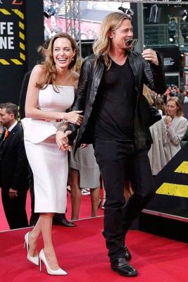 Angelina Jolie y Brad Pitt ya se casaron