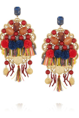 New age baroque prints over textures