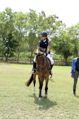 Competencia ecuestre de salto en La Lima