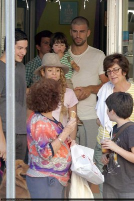 Piqué y Shakira en Cancún