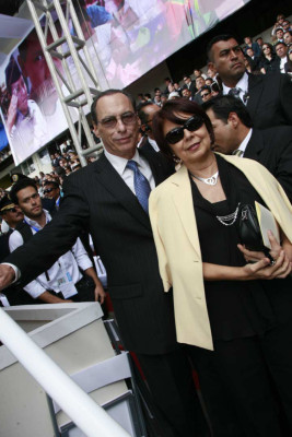 La toma de posesión de Porfirio Lobo Sosa