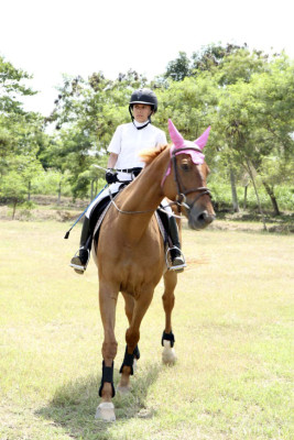 Competencia ecuestre de salto en La Lima