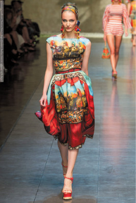 New age baroque prints over textures