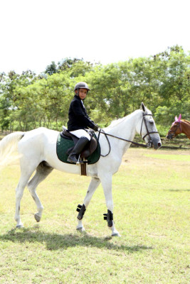 Competencia ecuestre de salto en La Lima