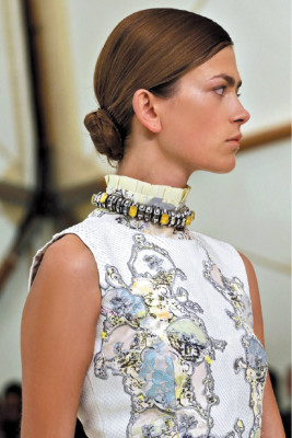 New age baroque prints over textures