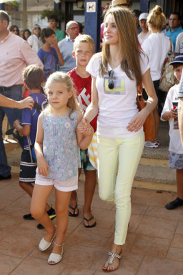 La familia real española en Mallorca