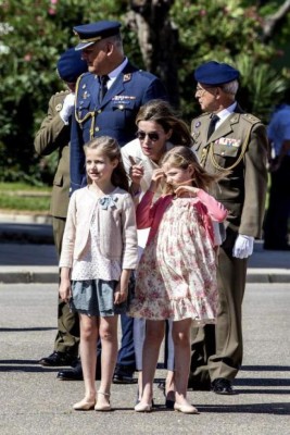 El debut de Leonor y Sofía de España