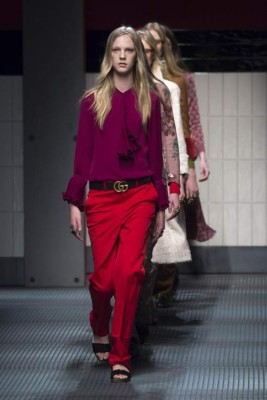 Gucci y la semana de la moda en Milán
