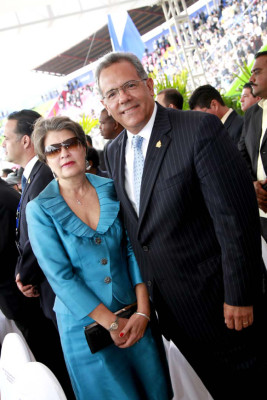 La toma de posesión de Porfirio Lobo Sosa