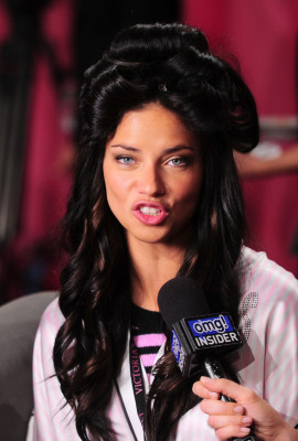 Backstage at the Victoria’s Secret show