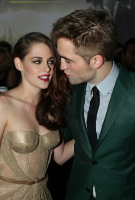 Pattinson y Stewart juntos en el estreno de Breaking Dawn