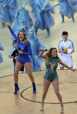 J-Lo y Pitbull abren Brasil 2014  