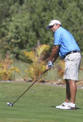 Torneo de golf en Roatán