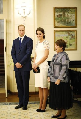 Primer ministro australiano homenajea a los Duques de Cambridge