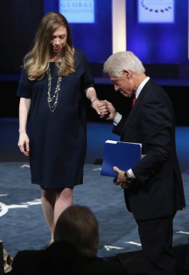 Hillary y Bill Clinton ya son abuelos!