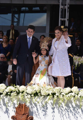 Traspaso presidencial: Juan Orlando Hernández