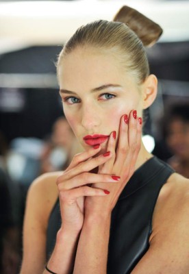 Backstage de Carolina Herrera