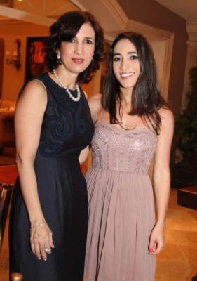 Cena en honor a Melissa Argüello