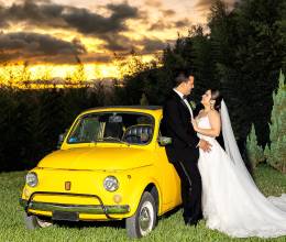 La boda de Verónica San Martín y Eduardo Rosales