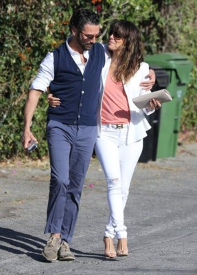 Eva Longoria feliz junto a su novio