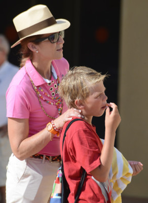La familia real española en Mallorca