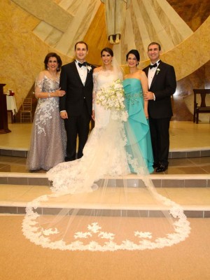 Roberto Facussé y Sophie Andonie unen sus vidas en matrimonio&nbsp;&nbsp;