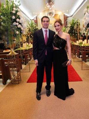 Roberto Facussé y Sophie Andonie unen sus vidas en matrimonio&nbsp;&nbsp;