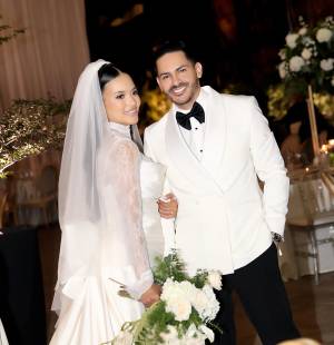 Anarely Rivera y Dany Oliva unieron sus vidas ante Dios en la Basílica de Suyapa, en una romántica celebración inspirada en la elegancia italiana y en el Lago di Como, escenario donde comenzó un año antes la historia de su compromiso.