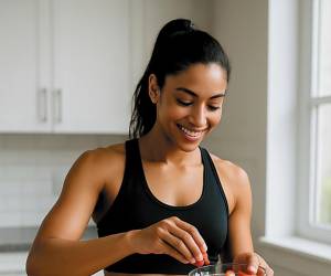 En deportistas y personas que entrenan por la mañana, la forma en que se resuelve esa primera comida puede marcar la diferencia en la energía disponible, la intensidad del entrenamiento y la respuesta del organismo al esfuerzo. Para poco apetito o entrenamientos muy temprano. Para los que no toleran bien los sólidos al despertar, el formato líquido puede ser un gran aliado. Una smoothie bien planificado puede cubrir los mismos objetivos de un plato sólido.