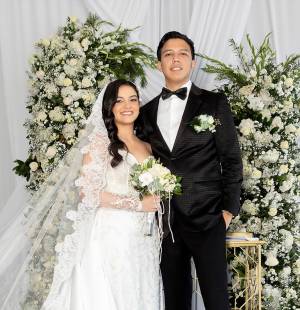 Yitzhak Burgos y Andrea Altamirano