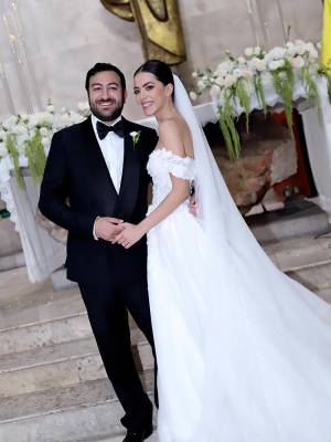 La boda de Victoria Khury y Víctor Kafati