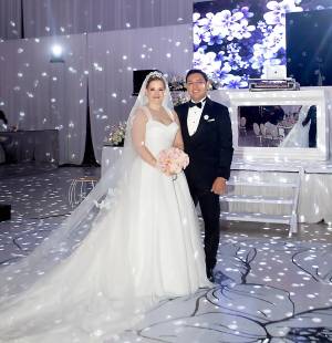 Melissa Wolozny y José Martínez.
