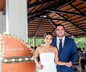 Boda civil Carlos El Bascha y Delmy Martínez