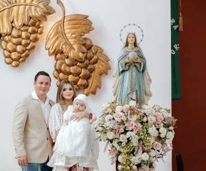 El bautizo de Dalton Barrosse Núñez