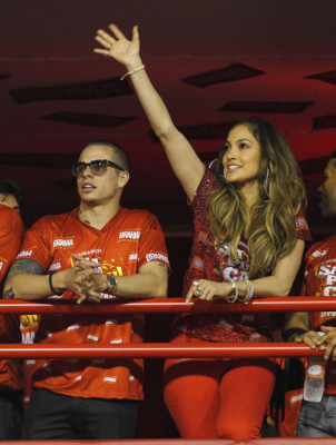 Jlo y Fergie en el carnaval de Río