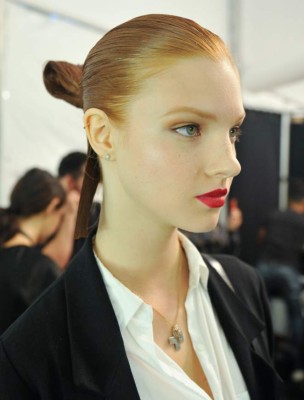 Backstage de Carolina Herrera