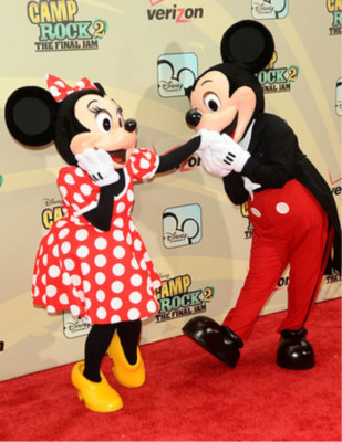 Minnie Mouse en la semana de la moda