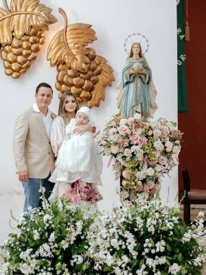 El bautizo de Dalton Barrosse Núñez