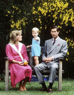 La infancia del príncipe William