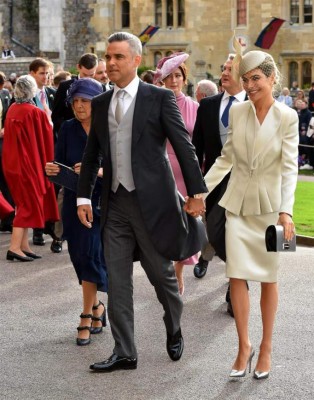 Robbie Williams y Ayda Fiel
