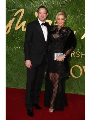 Rupert Adams y Nadja Swarovski