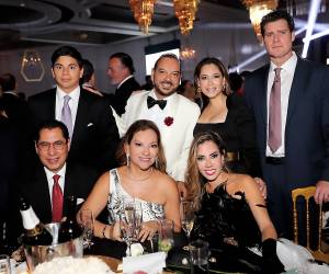 Los invitados a la prom night de la Escuela Americana de Tegucigalpa