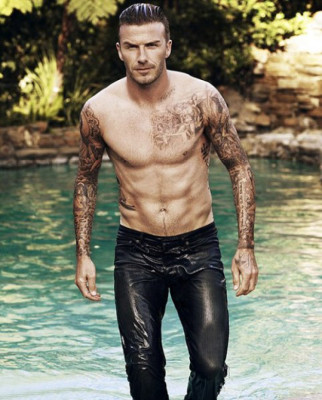 David Beckham en portada de ELLE