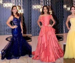 La clase 2025 de Macris School vivió una noche extraordinaria, inspirada en la MET Gala 2024, en la que la event planner Fabiola Matamoros logró que el diseño escenográfico, la elegancia editorial y la fantasía sensorial se encontraran para crear una experiencia única. Y para estar a tono con ese concepto, las seniors lucieron vestidos cargados de glam. En la imagen: Victoria Lizardo, Cecilia Fiallos y Sofía Castro