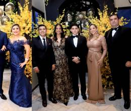 Padres, familia, amigos e invitados a la prom de Elvel School también brillaron esa noche en la que llegaron al Centro de Convenciones del Hotel Honduras Maya, listos para celebrar una noche mágica e inolvidable. Un ambiente festivo, en el que imperaban las emociones, perduró a lo largo de ese encuentro memorable.