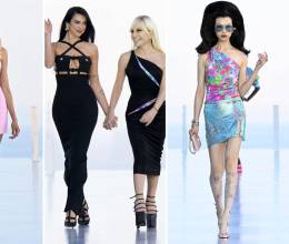 Dua Lipa y Donatella Versace, la cantante y la diseñadora han presentado su colección colaborativa ‘‘La Vacanza’’ con un desfile en la Riviera Francesa, donde rinden homenaje a Gianni Versace, fundador de la marca, y está compuesta por prendas sobrias, pero también coloridas metalizadas y con detalles “cut out”, que nos acercan al verano y nos recuerdan al estilo característico de la casa de La Medusa de los 90.